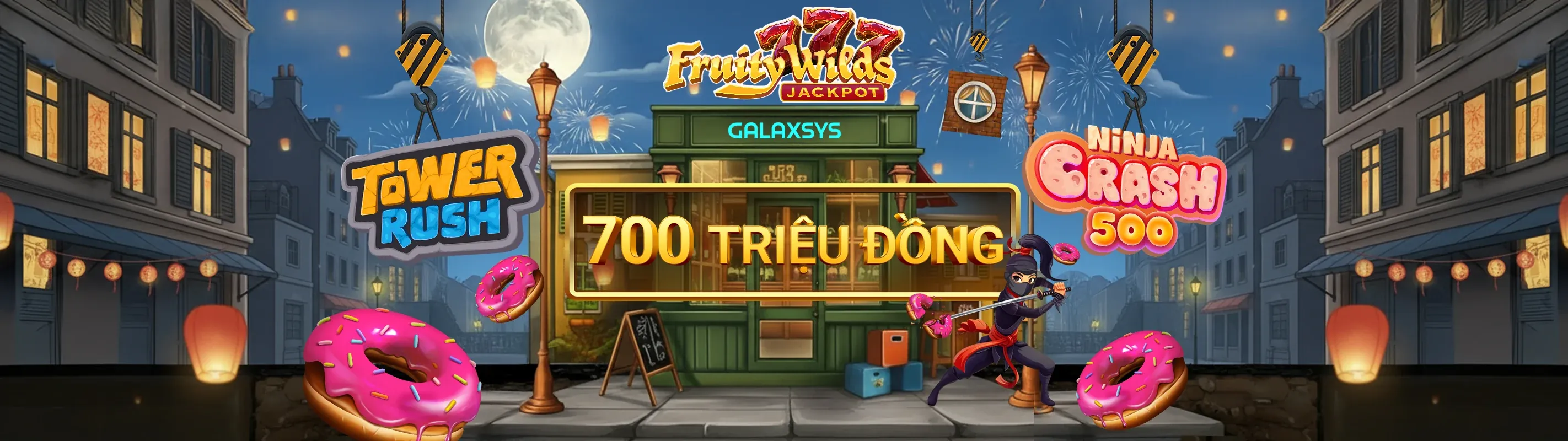 Ứng dụng Gamebet Casino trên điện thoại di động với giao diện đỏ vàng nổi bật